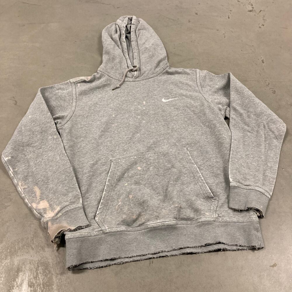 vintage y2k thrashed Nike hoodie